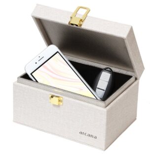 【日本防犯学校 推奨】 arcana リレーアタック防止用キーボックス 電波遮断ボックス 盗難防止