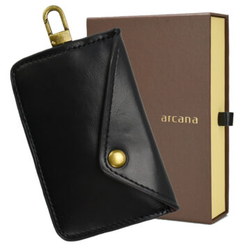 【日本防犯学校 推奨】arcana 3層構造の長持ちリレーアタック防止用キーケース 電波遮断ポーチ 自動車盗難防止