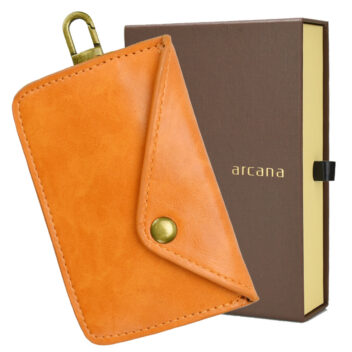 【日本防犯学校 推奨】arcana 3層構造の長持ちリレーアタック防止用キーケース 電波遮断ポーチ 自動車盗難防止