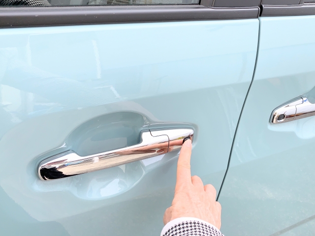 スマートキーで解錠